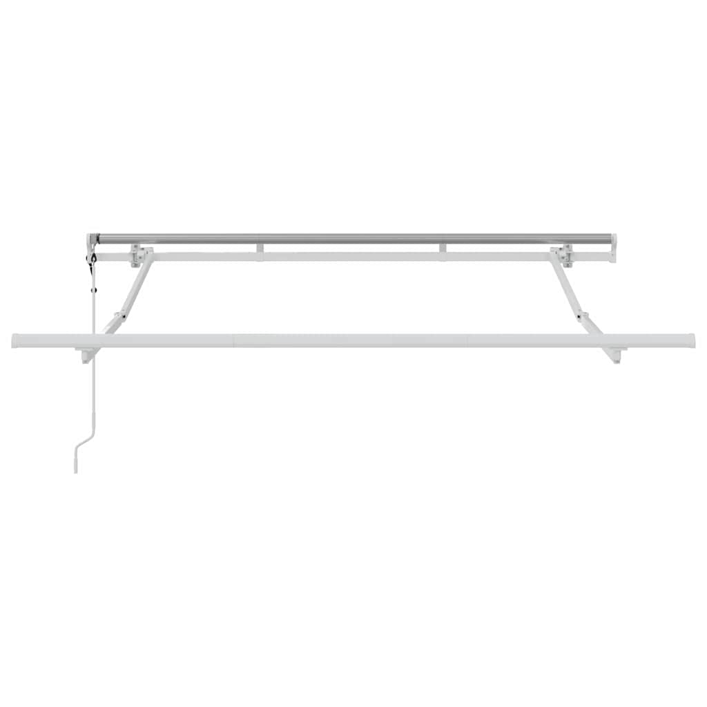 vidaXL Rama markizy Biały 2,5 x 2 m Metal