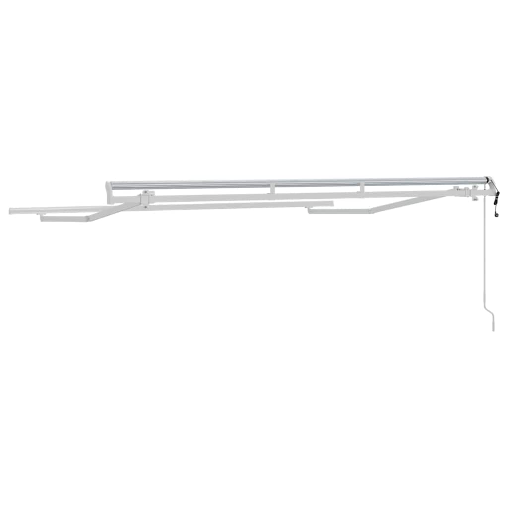 vidaXL Rama markizy Biały 3 x 2 m Metal