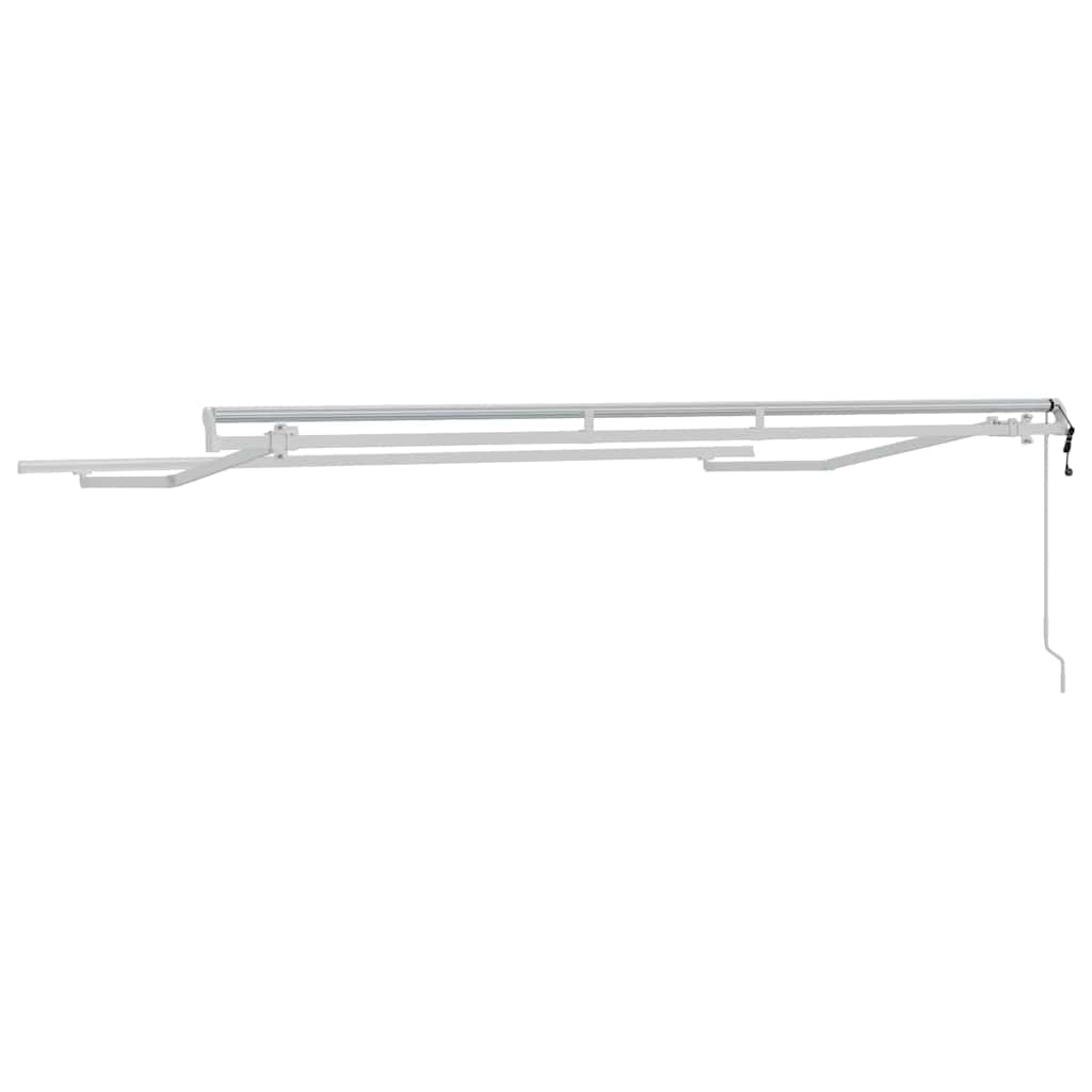 vidaXL Rama markizy Biały 3,5 x 2 m Metal