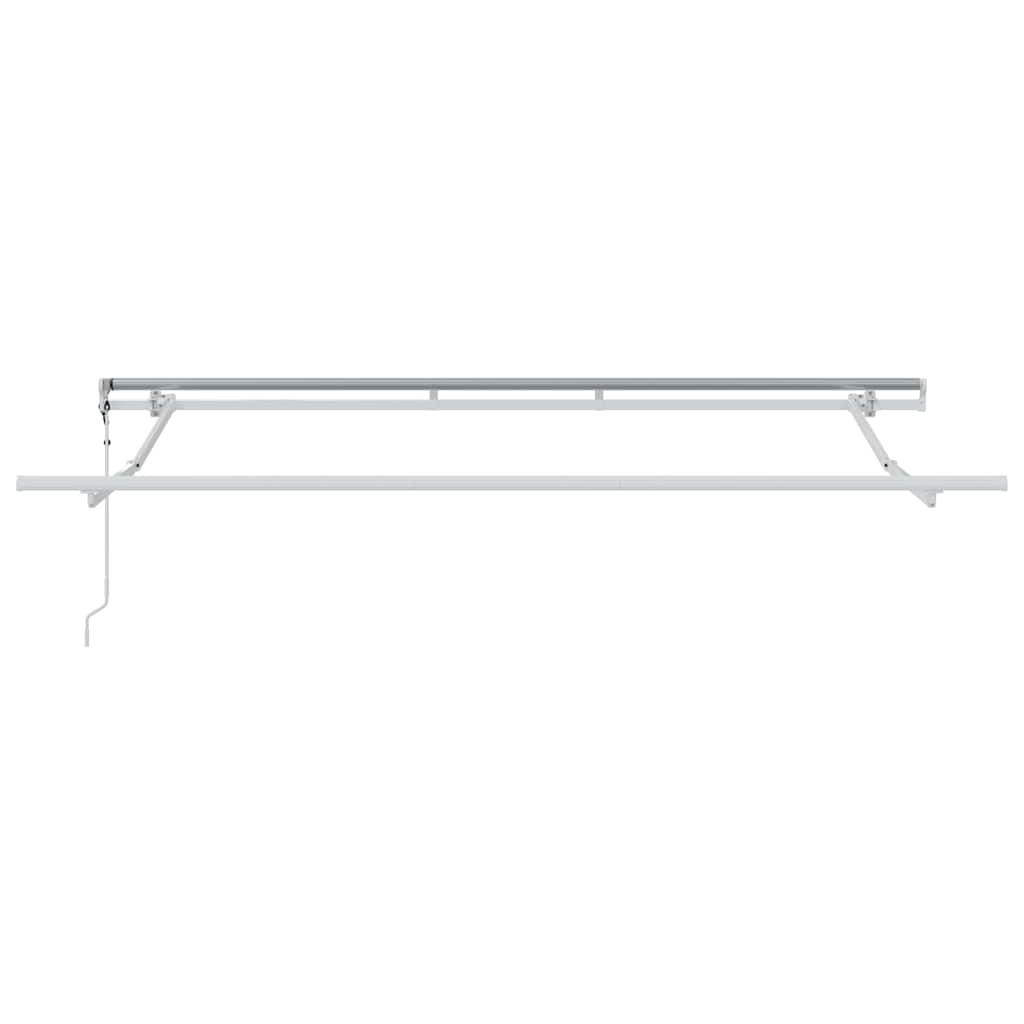 vidaXL Rama markizy Biały 3,5 x 2 m Metal