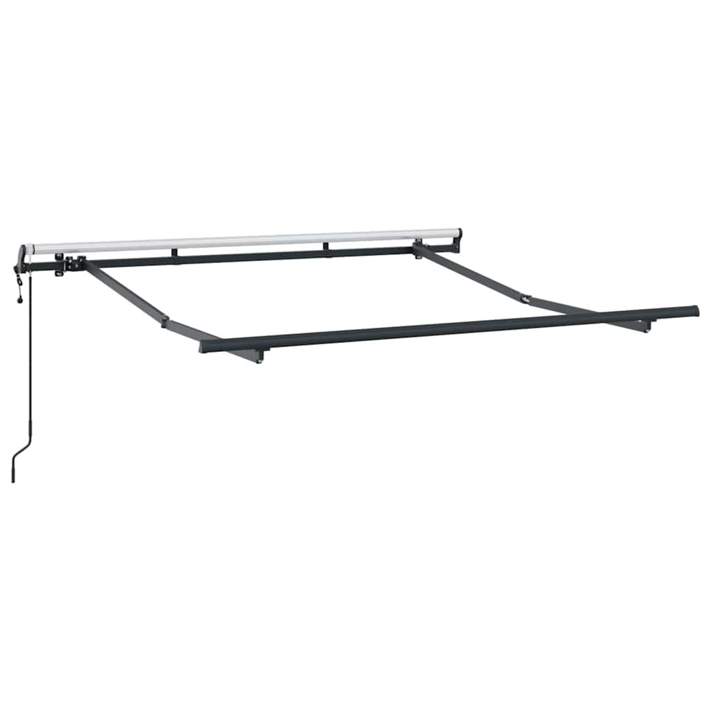 vidaXL Rama markizy Antracyt 2,5 x 2 m Metal