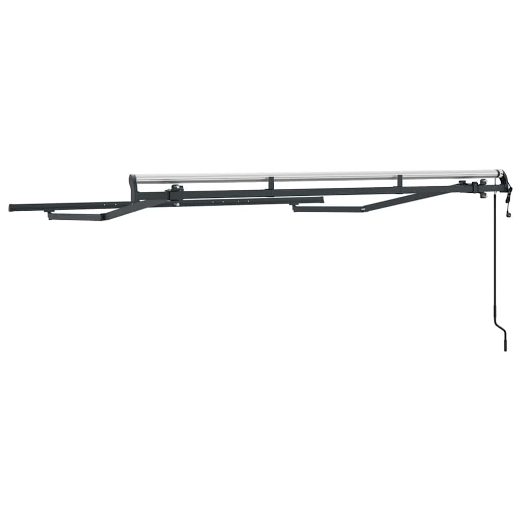 vidaXL Rama markizy Antracyt 2,5 x 2 m Metal