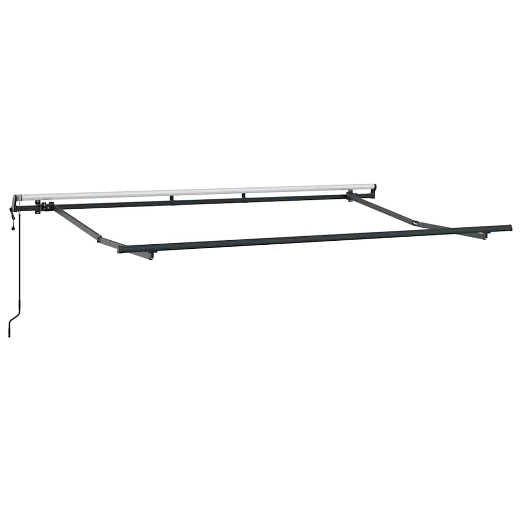 vidaXL Rama markizy Antracyt 3,5 x 2 m Metal