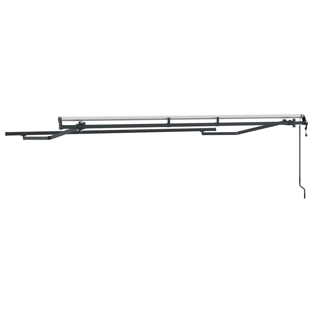 vidaXL Rama markizy Antracyt 3,5 x 2 m Metal