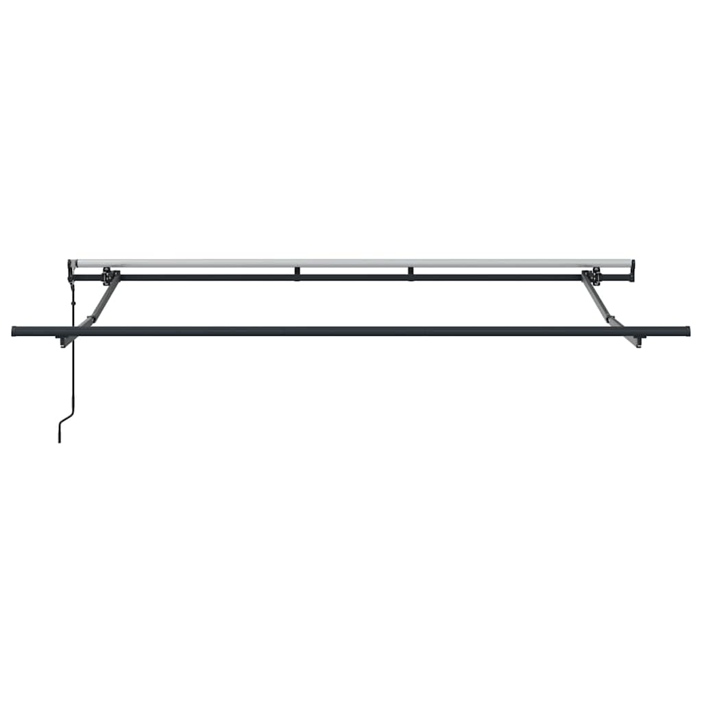vidaXL Rama markizy Antracyt 3,5 x 2 m Metal