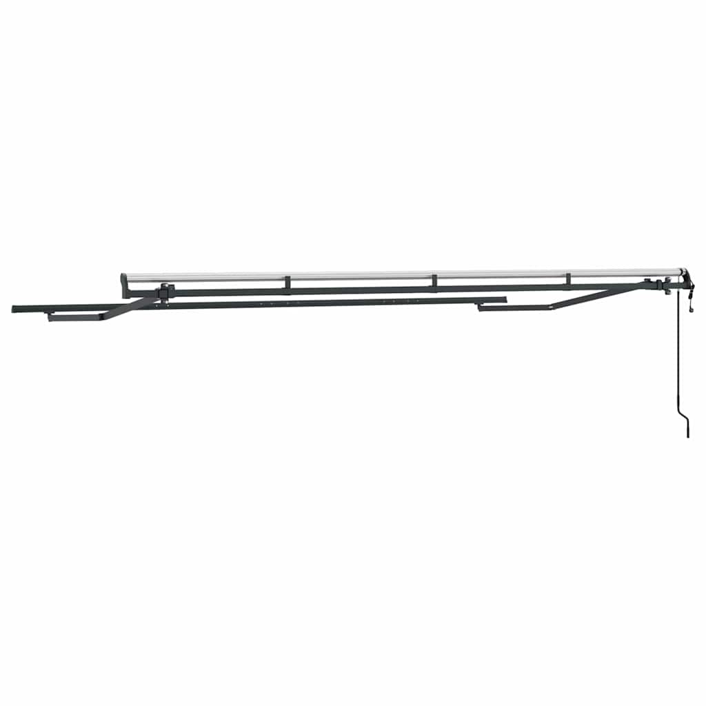 vidaXL Rama markizy Antracyt 4 x 2 m Metal