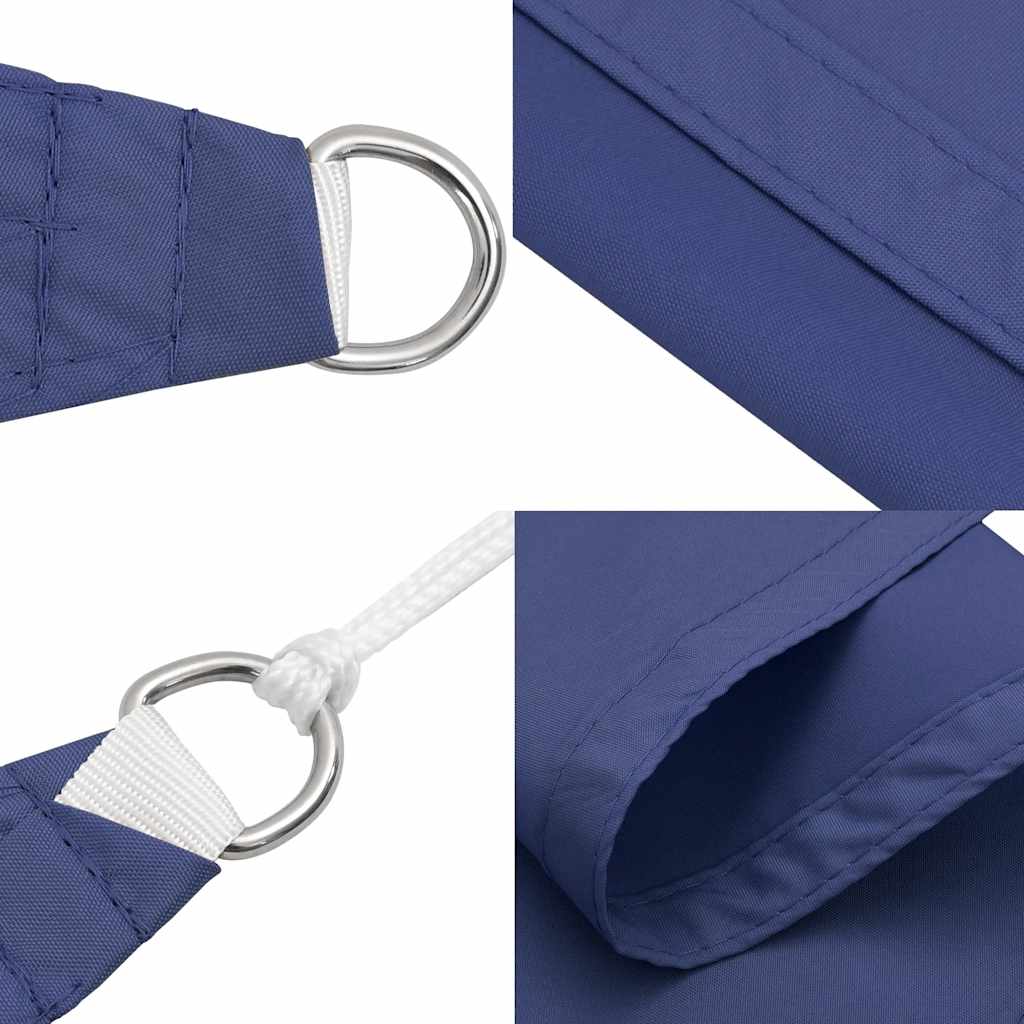 vidaXL Żagiel przeciwsłoneczny niebieski 2x2x2 m 100% poliester Oxford
