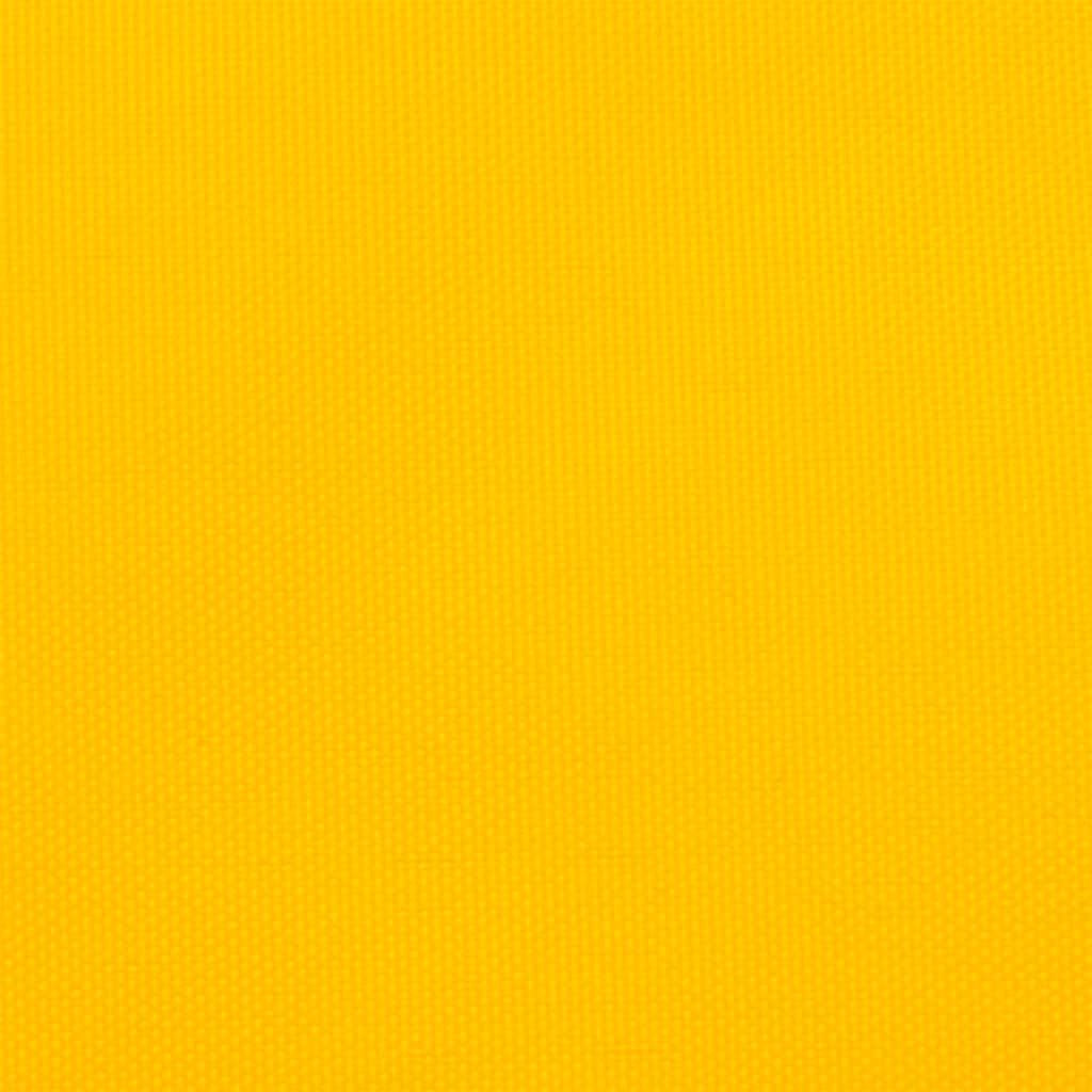 vidaXL Żagiel przeciwsłoneczny żółty 2x2x2 m 100% poliester Oxford