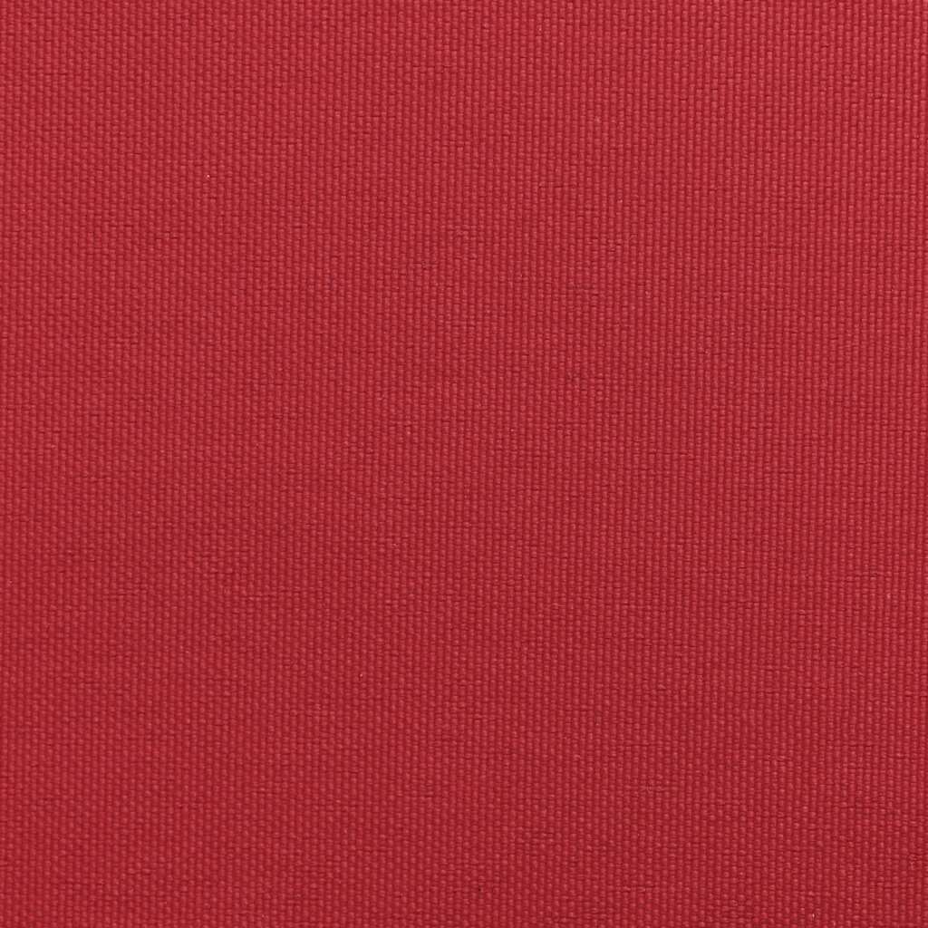 vidaXL Żagiel przeciwsłoneczny czerwony 2x2x2 m 100% poliester Oxford