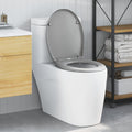 vidaXL Deska toaletowa Szary 47 x 37 x 4 cm Duroplast