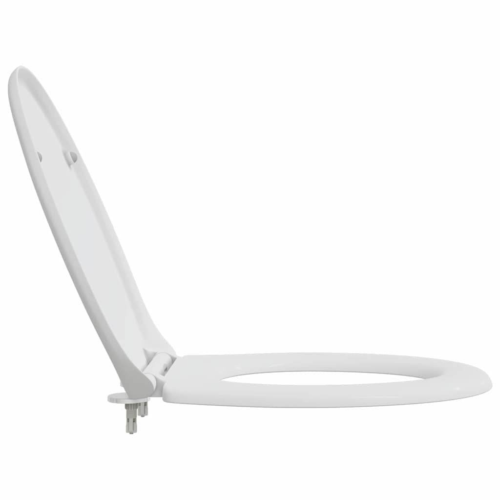 vidaXL Deska toaletowa Biały 47 x 37 x 4 cm Duroplast