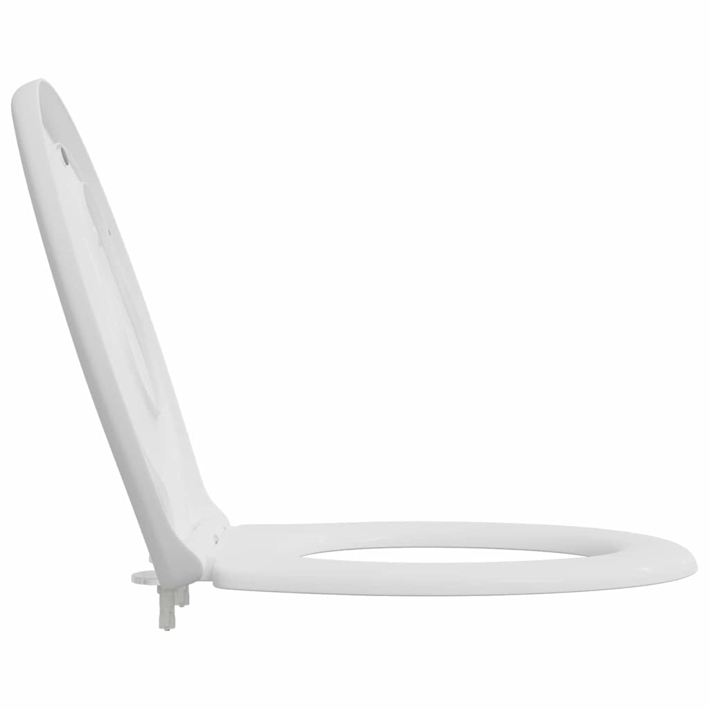 vidaXL Deska toaletowa Biały 47 x 37 x 4 cm Duroplast
