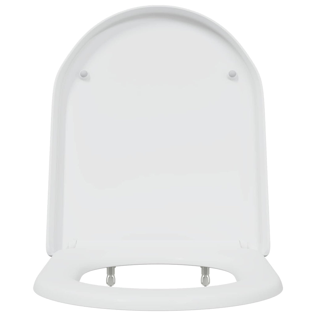 vidaXL Deska toaletowa Biały 49 x 36 x 4 cm Duroplast