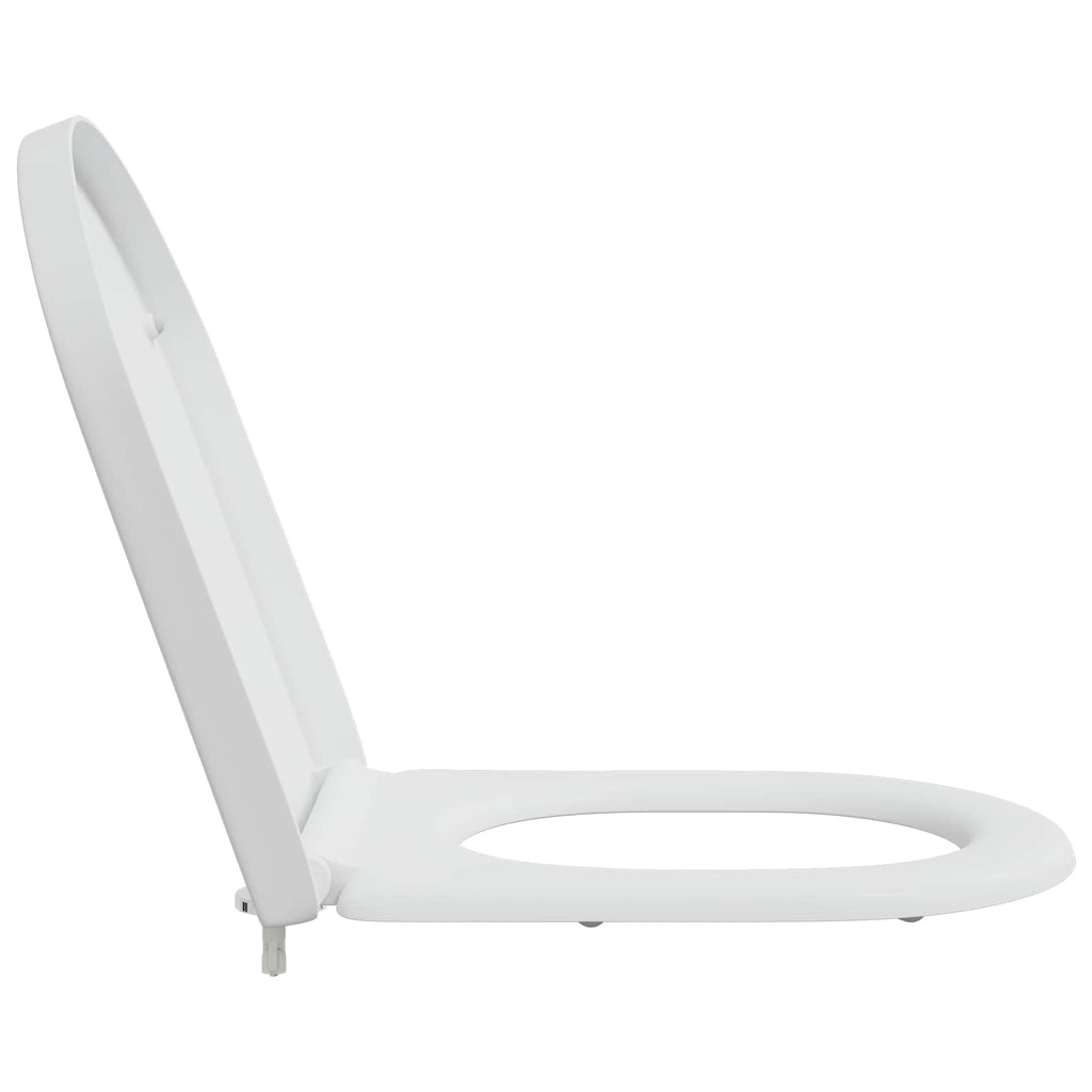 vidaXL Deska toaletowa Biały 49 x 36 x 4 cm Duroplast