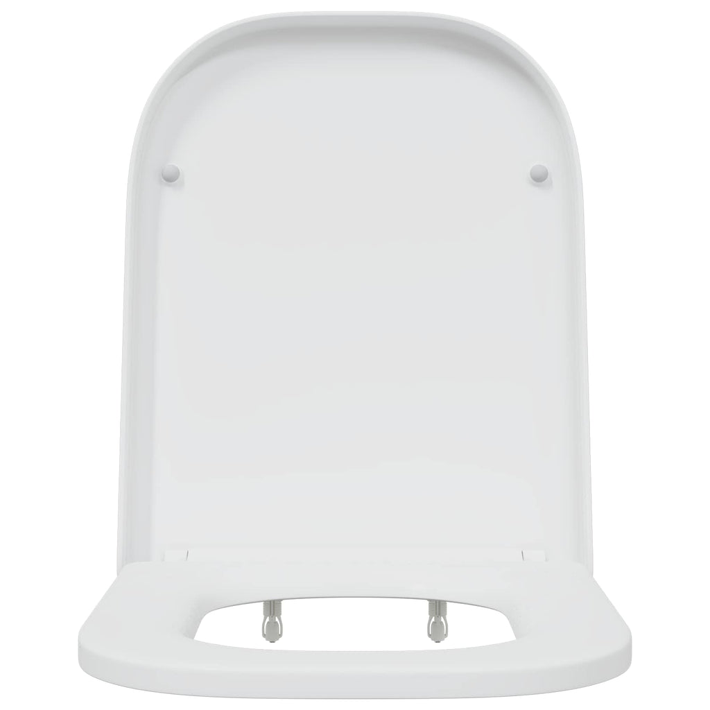 vidaXL Deska toaletowa Biały 47,5 x 35 x 3,6 cm Duroplast