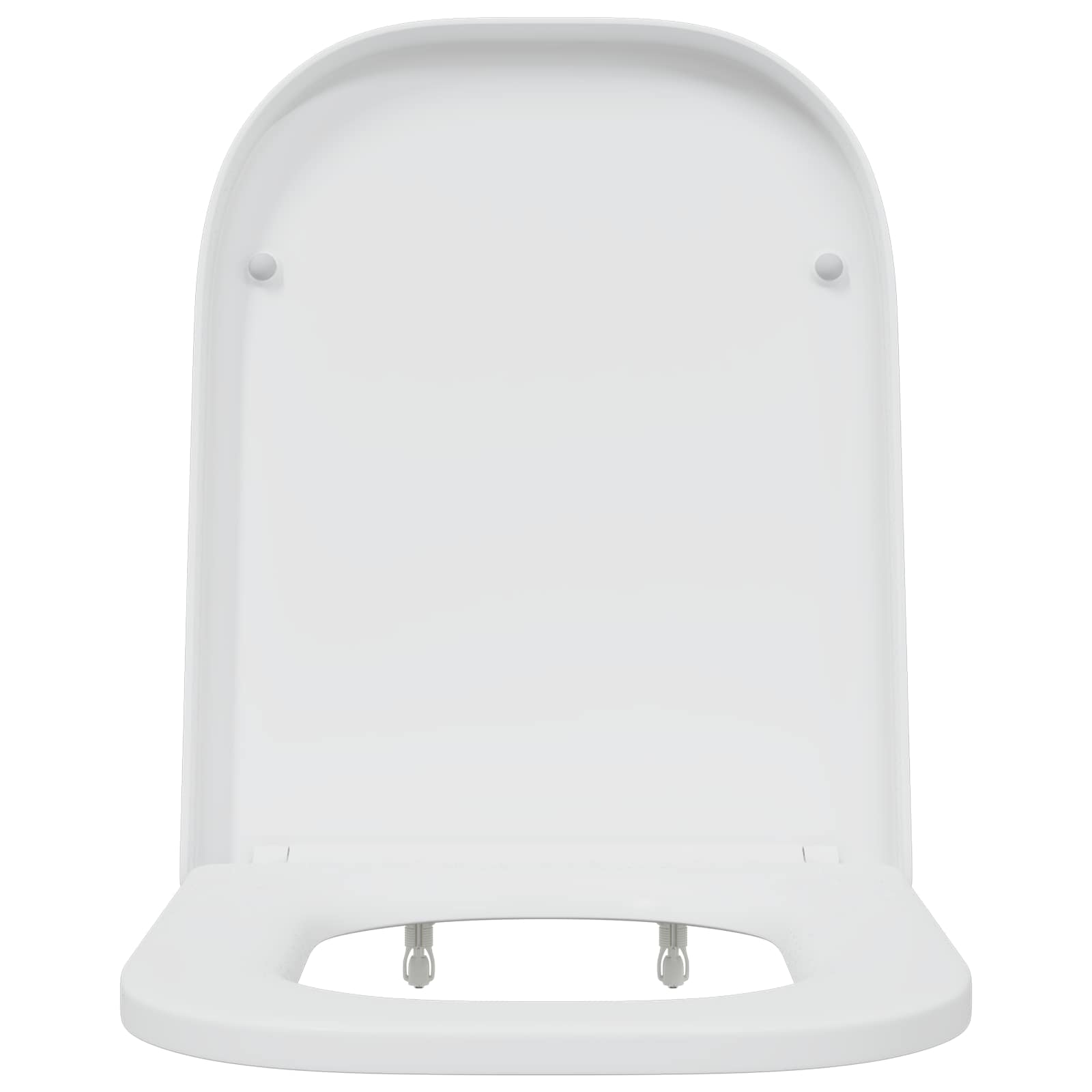 vidaXL Deska toaletowa Biały 47,5 x 35 x 3,6 cm Duroplast