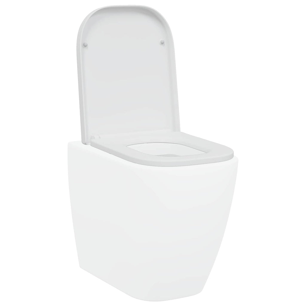vidaXL Deska toaletowa Biały 47,5 x 35 x 3,6 cm Duroplast