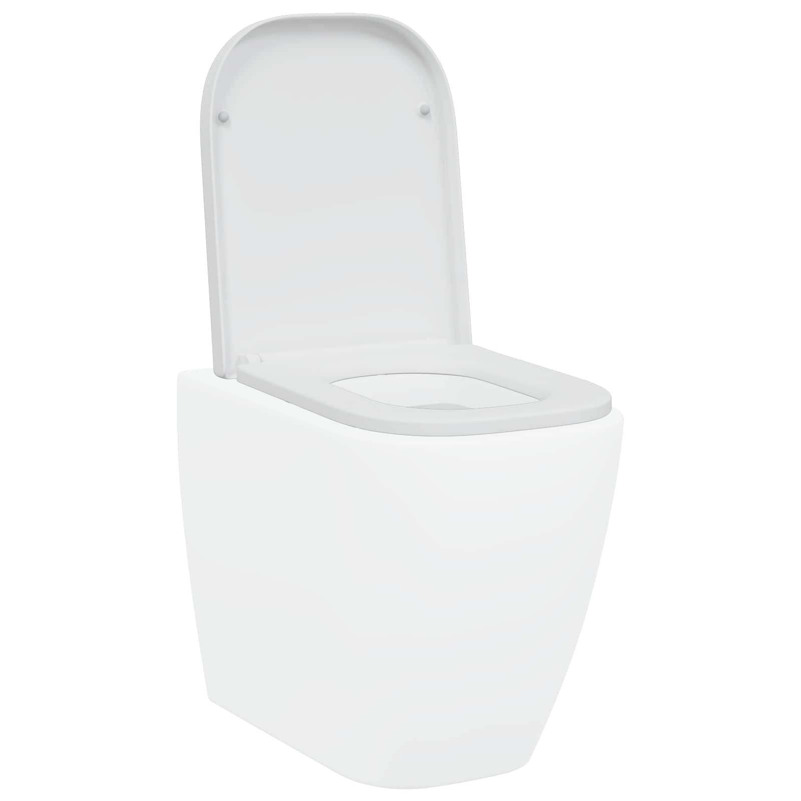 vidaXL Deska toaletowa Biały 47,5 x 35 x 3,6 cm Duroplast