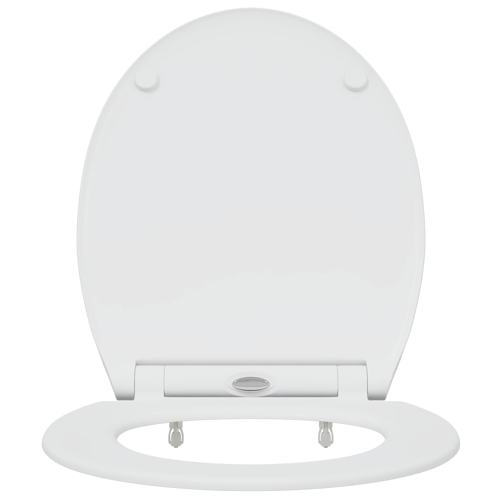 vidaXL Deska toaletowa Biały 47 x 37,5 x 3,8 cm Duroplast