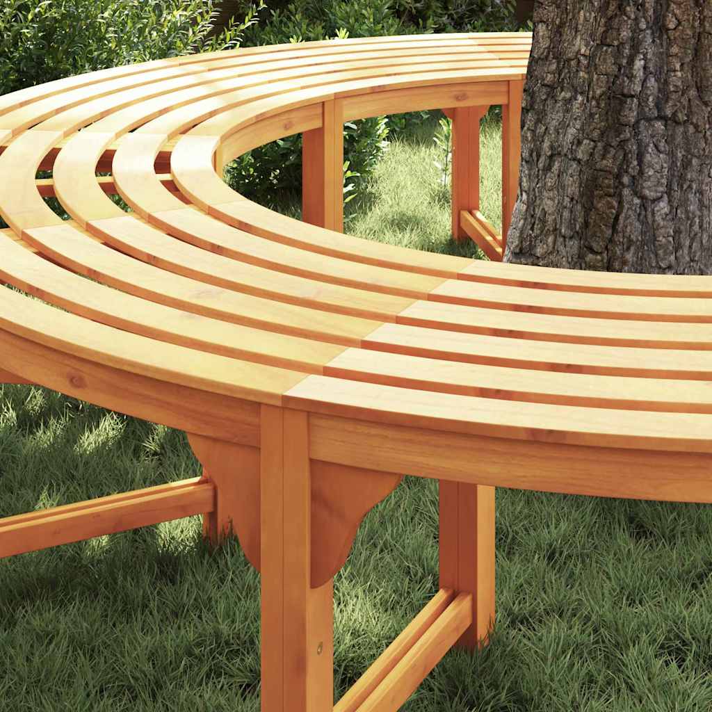 vidaXL Ławka Drzewna 2 pcs Naturalny 160 x 80 x 45cm