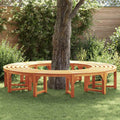 vidaXL Ławka Drzewna 2 pcs Naturalny 160 x 80 x 45cm