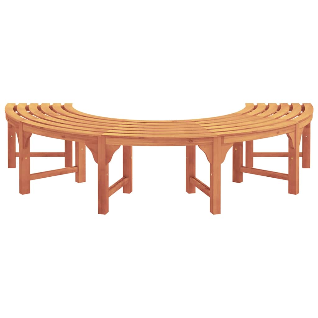vidaXL Ławka Drzewna 2 pcs Naturalny 160 x 80 x 45cm