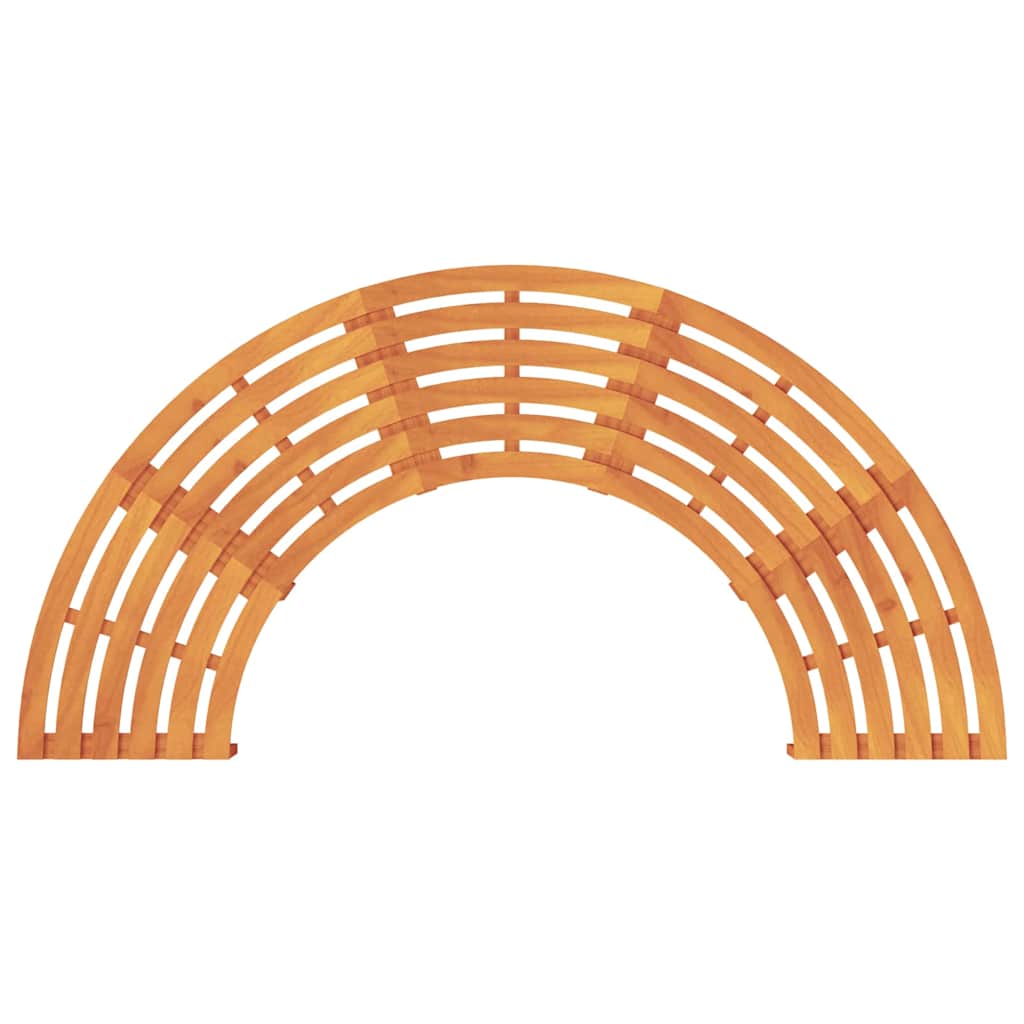 vidaXL Ławka Drzewna 2 pcs Naturalny 160 x 80 x 45cm