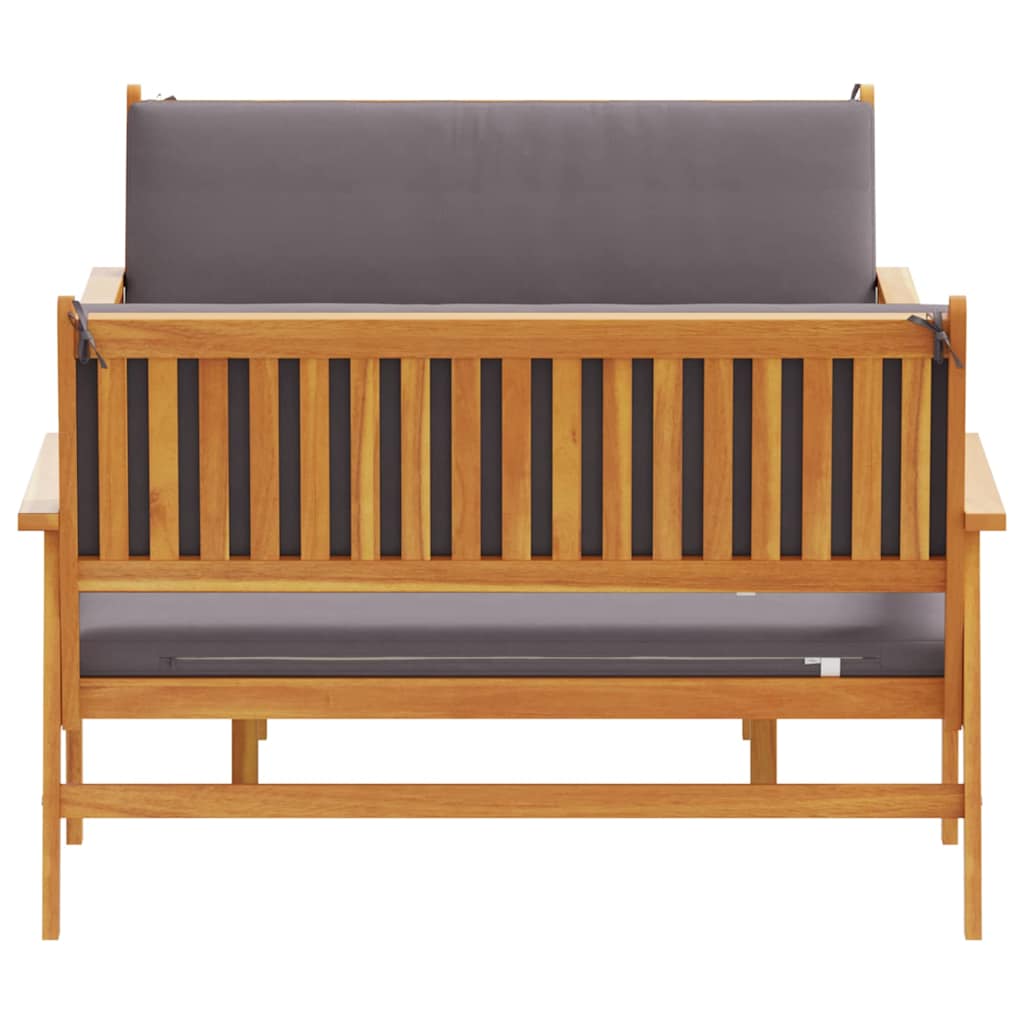 vidaXL Zestaw Sof na Ogród 3 pcs Brązowy 120 x 65,5 x 79 cm