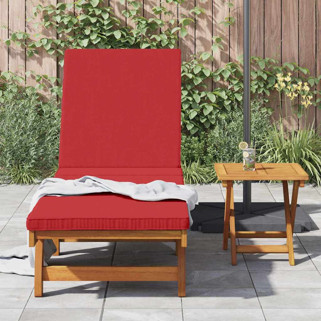 vidaXL Leżak 1-osoba 2 pcs Brązowy Lite Drewno Akacji