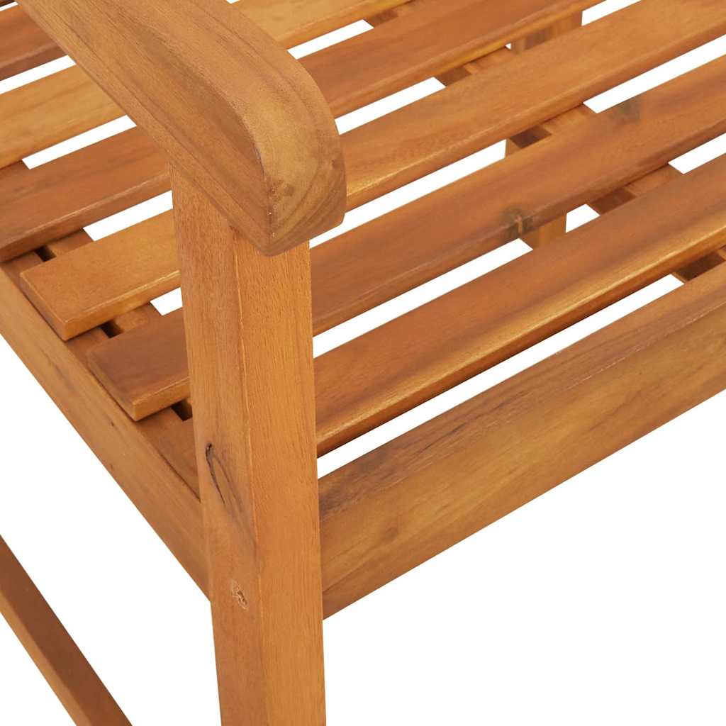 vidaXL Krzesła ogrodowe 8 pcs naturalny Lite Drewno Akacji
