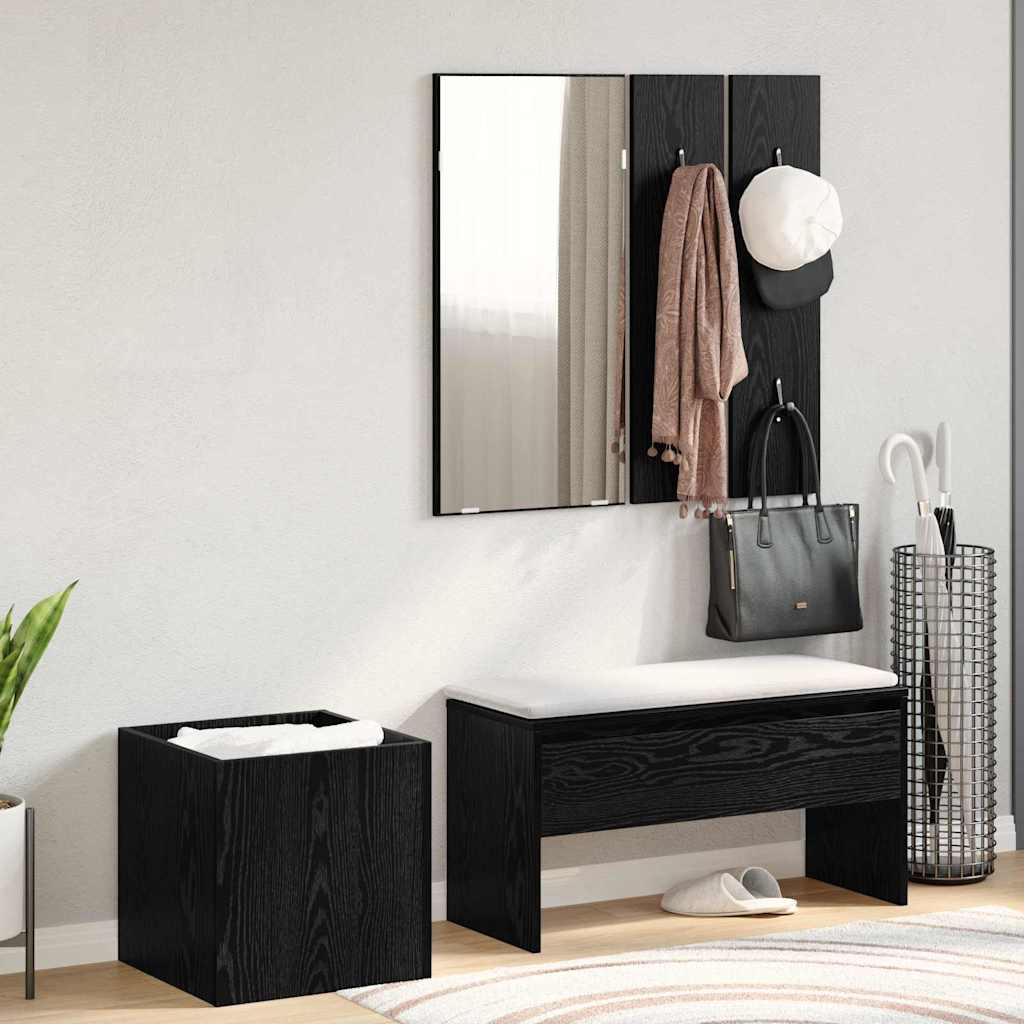 vidaXL Zestaw mebli do przedpokoju 5 pcs Materiał drewnopochodny