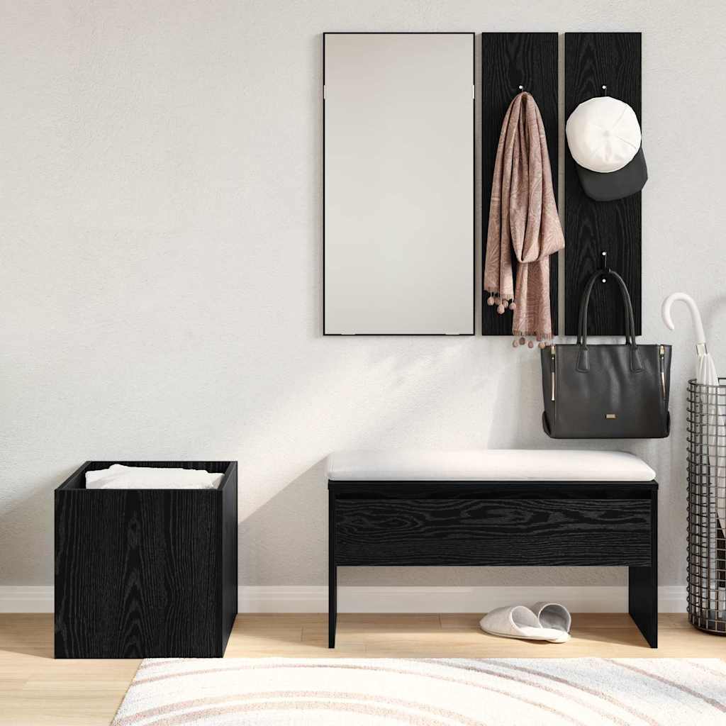 vidaXL Zestaw mebli do przedpokoju 5 pcs Materiał drewnopochodny