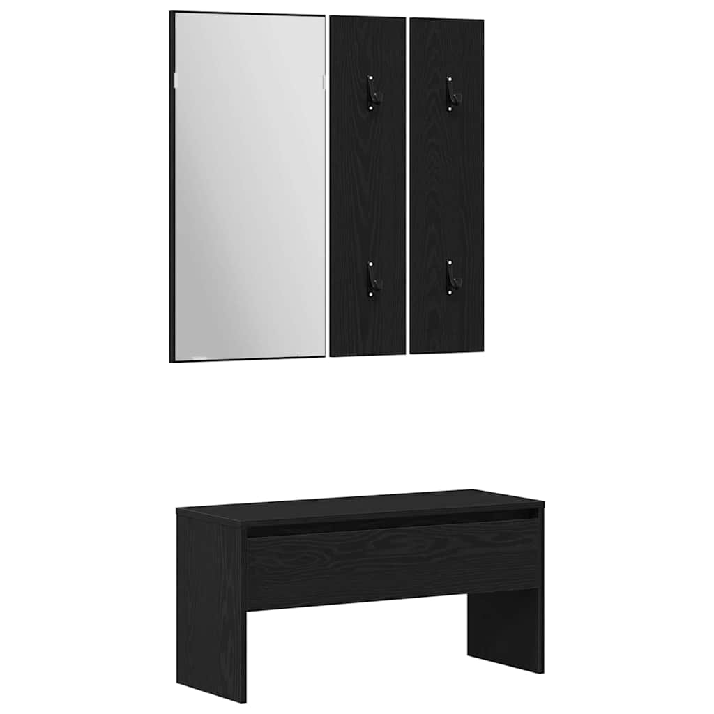 vidaXL Zestaw mebli do przedpokoju 5 pcs Materiał drewnopochodny