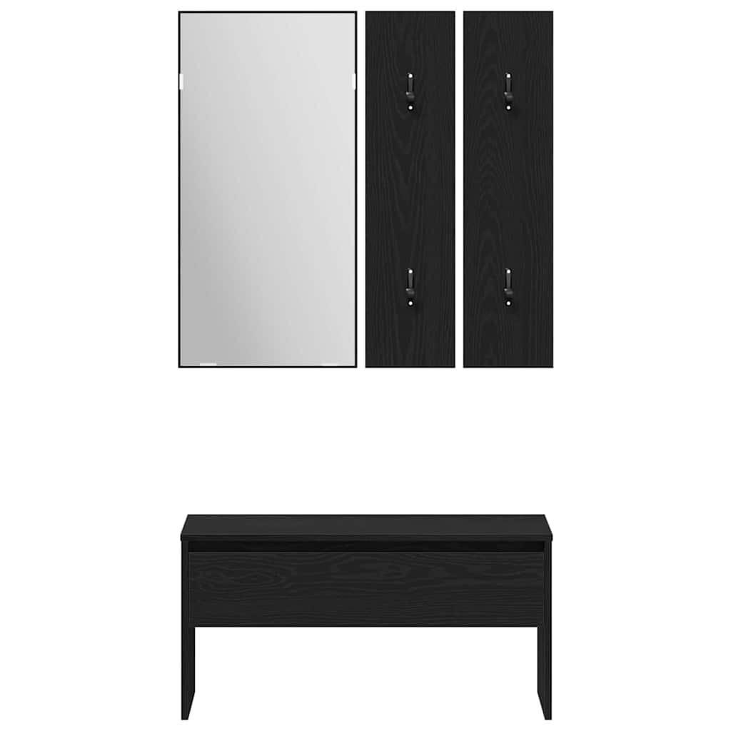 vidaXL Zestaw mebli do przedpokoju 5 pcs Materiał drewnopochodny