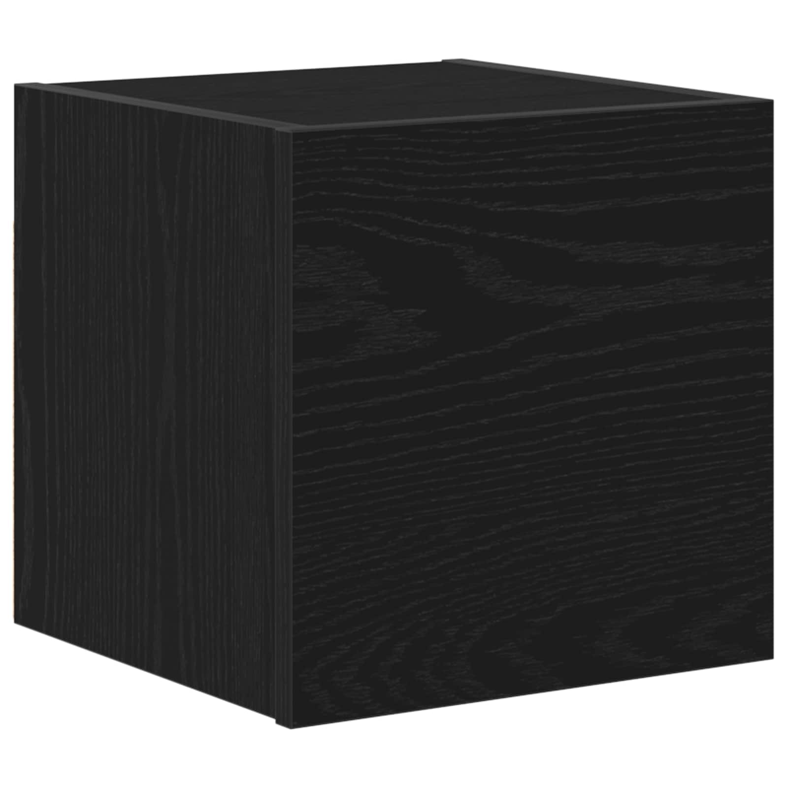 vidaXL Zestaw szafek RTV 7 pcs Czarny Dąb 100 x 30 x 30 cm