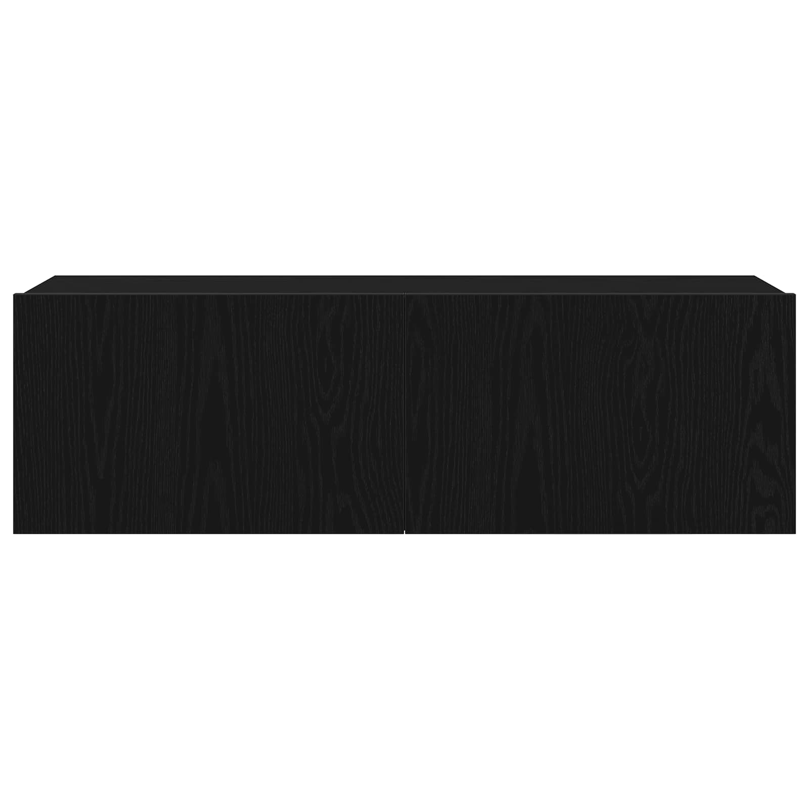 vidaXL Zestaw szafek RTV 7 pcs Czarny Dąb 100 x 30 x 30 cm