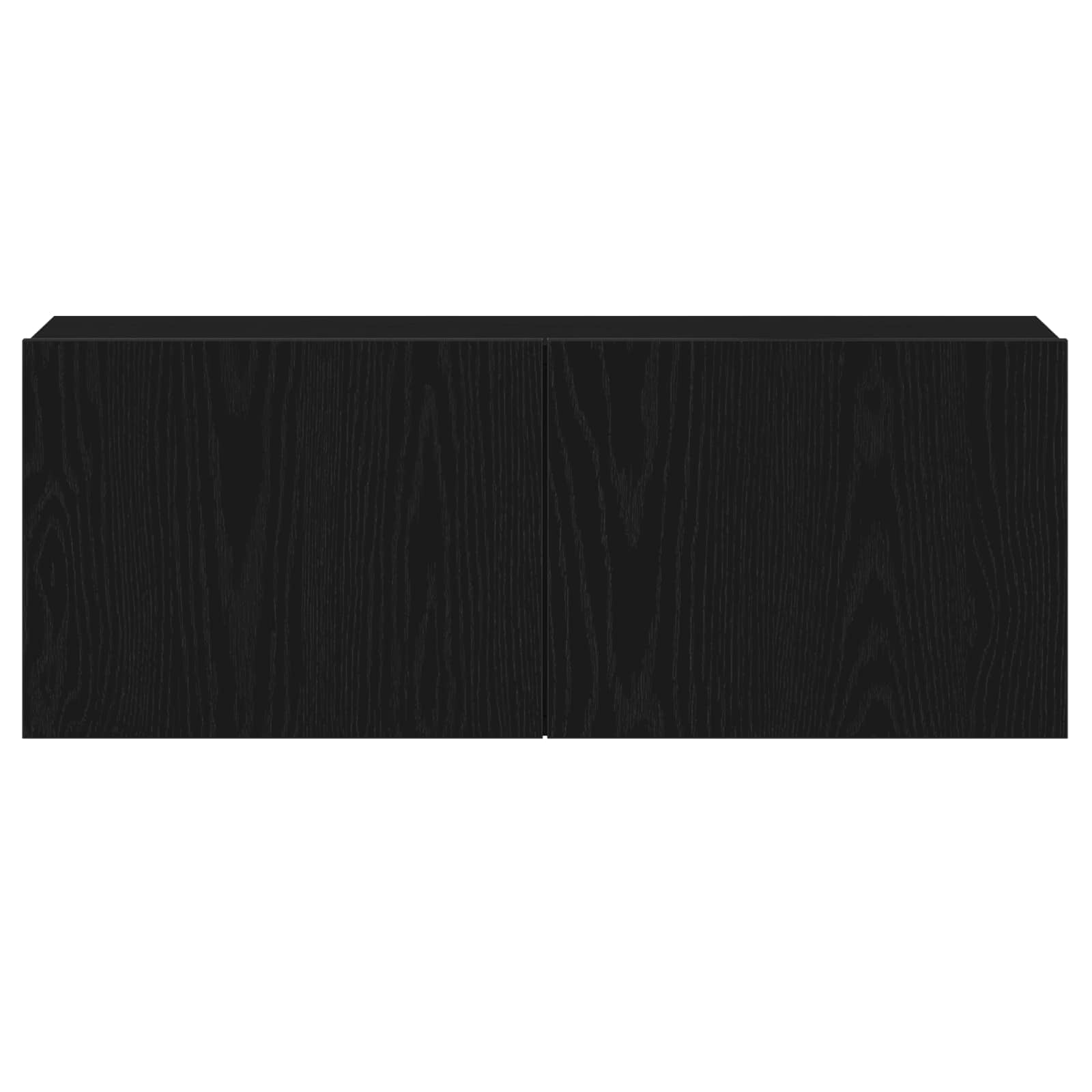 vidaXL Zestaw szafek RTV 3 pcs Czarny Dąb 130,5 x 30 x 140 cm