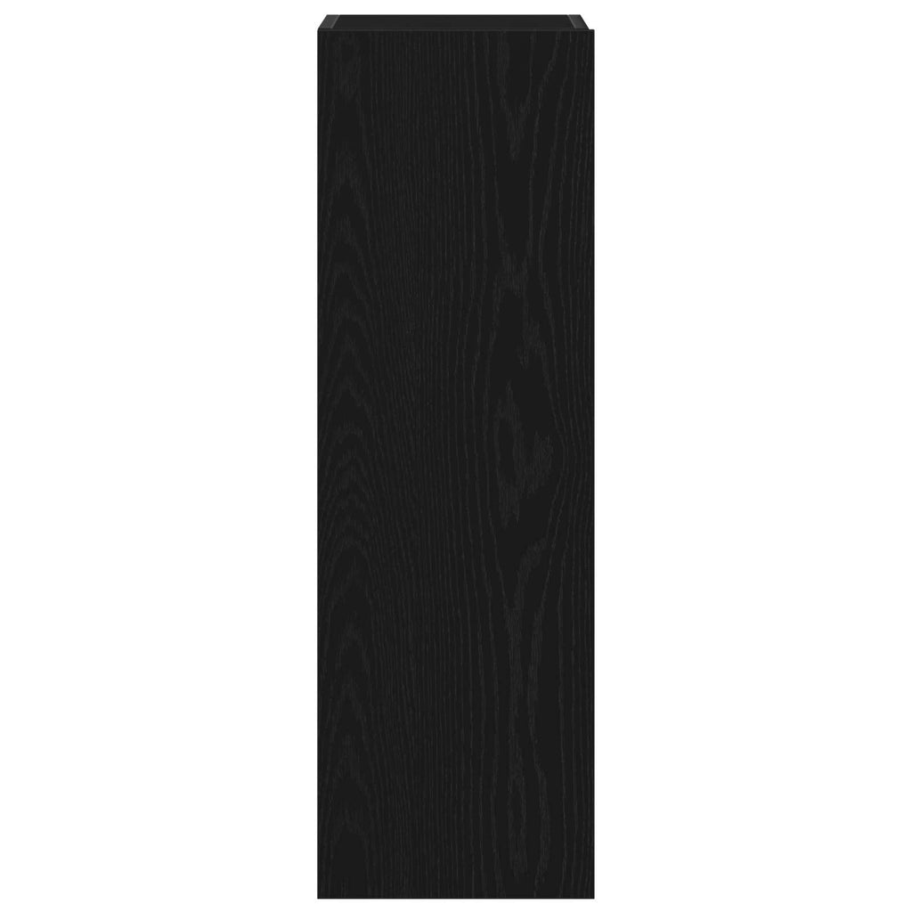 vidaXL Zestaw szafek RTV 3 pcs Czarny Dąb 130,5 x 30 x 140 cm