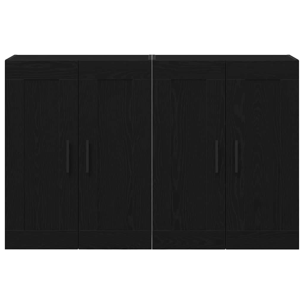 vidaXL Szafka wisząca 2 pcs Stare drewno 69,5 x 34 x 90 cm
