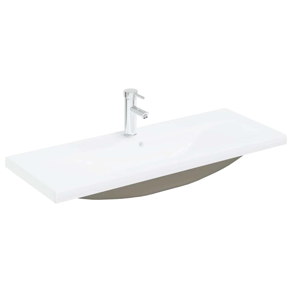 vidaXL Szafka pod umywalkę Czarny Dąb 100 x 39 x 62 cm