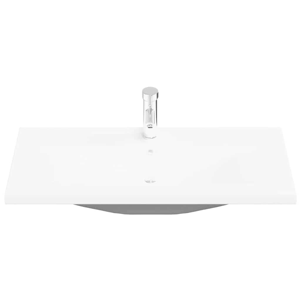vidaXL Szafka pod umywalkę Czarny Dąb 90 x 39 x 62 cm
