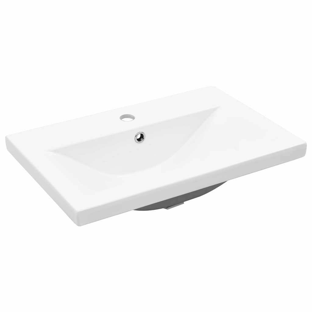 vidaXL Szafka pod umywalkę Czarny Dąb 60 x 39 x 62 cm