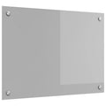 vidaXL Panel kuchenny Jasnoszary 70 x 50 cm szkło hartowane
