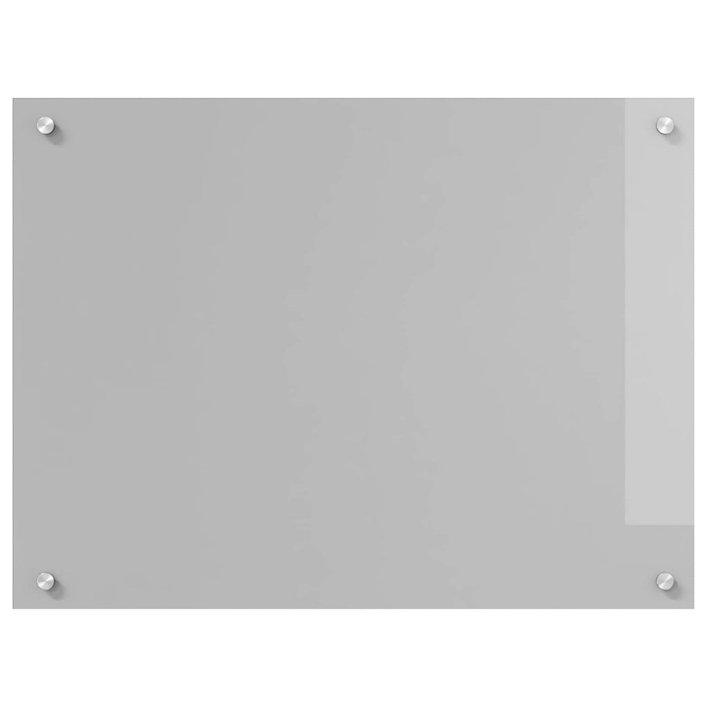 vidaXL Panel kuchenny Jasnoszary 80 x 60 cm szkło hartowane