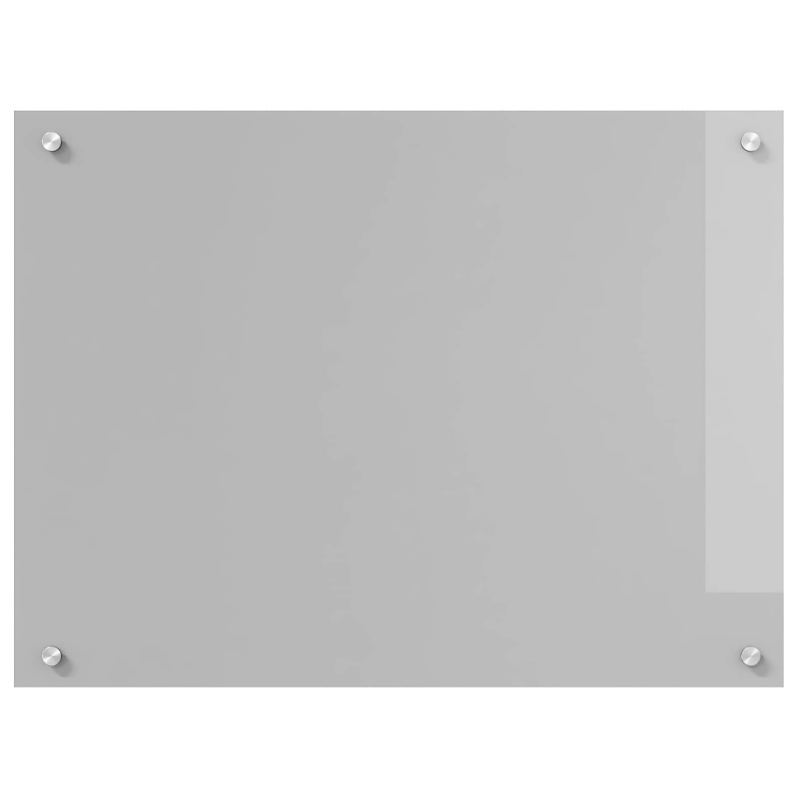 vidaXL Panel kuchenny Jasnoszary 80 x 60 cm szkło hartowane