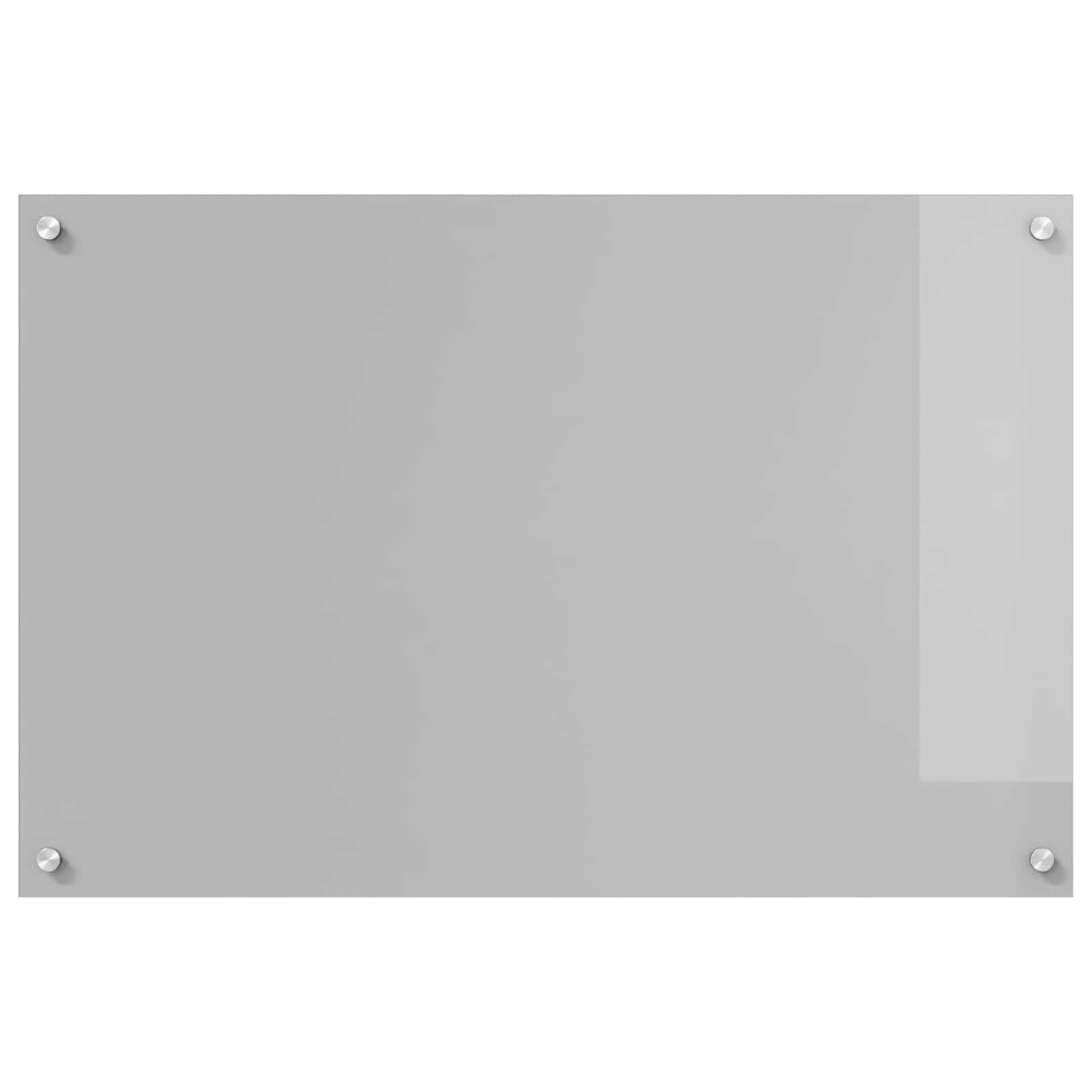 vidaXL Panel kuchenny Jasnoszary 90 x 60 cm szkło hartowane