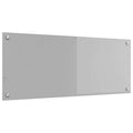 vidaXL Panel kuchenny Jasnoszary 100 x 40 cm szkło hartowane