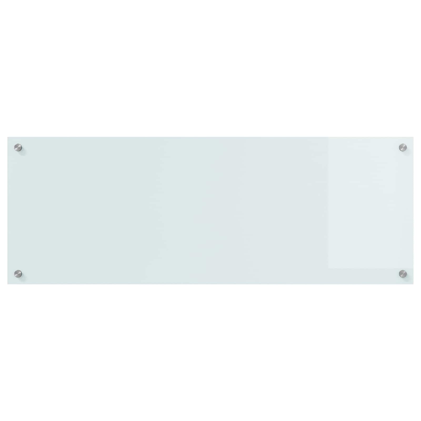 vidaXL Panel kuchenny Biały 110 x 40 cm szkło hartowane