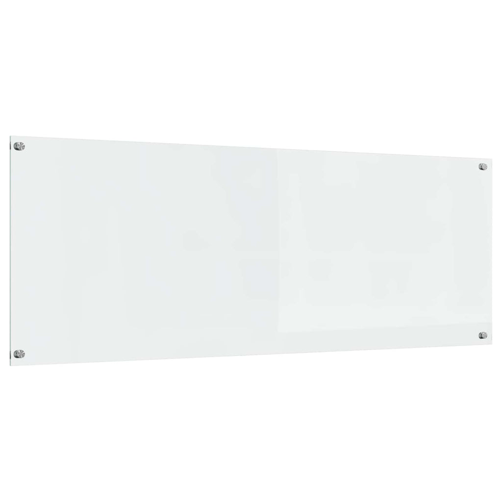 vidaXL Panel kuchenny przezroczysty 110 x 40 cm szkło hartowane