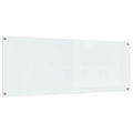 vidaXL Panel kuchenny przezroczysty 110 x 40 cm szkło hartowane